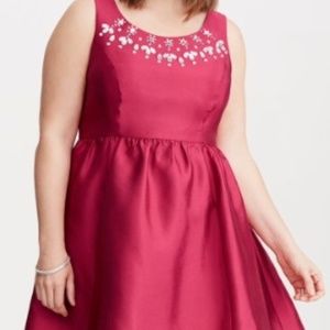NWT Torrid Women's Plus Size 10 Magenta Dress